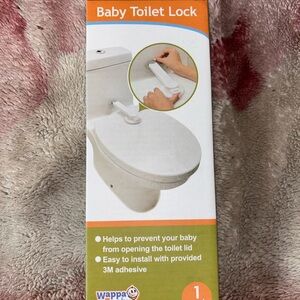 Wappa Baby Toilet Lock - White